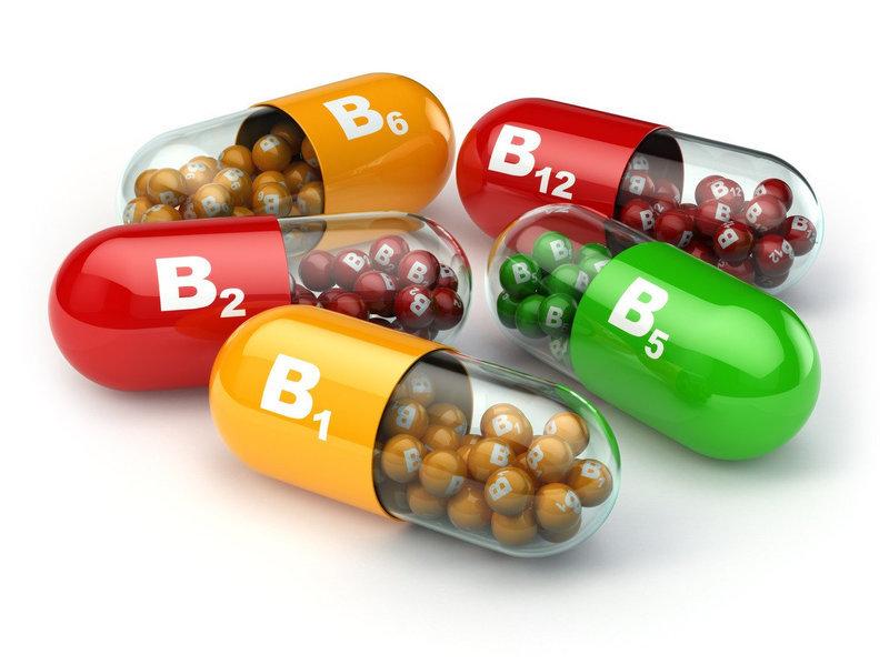 витамины B6, B12 и B9